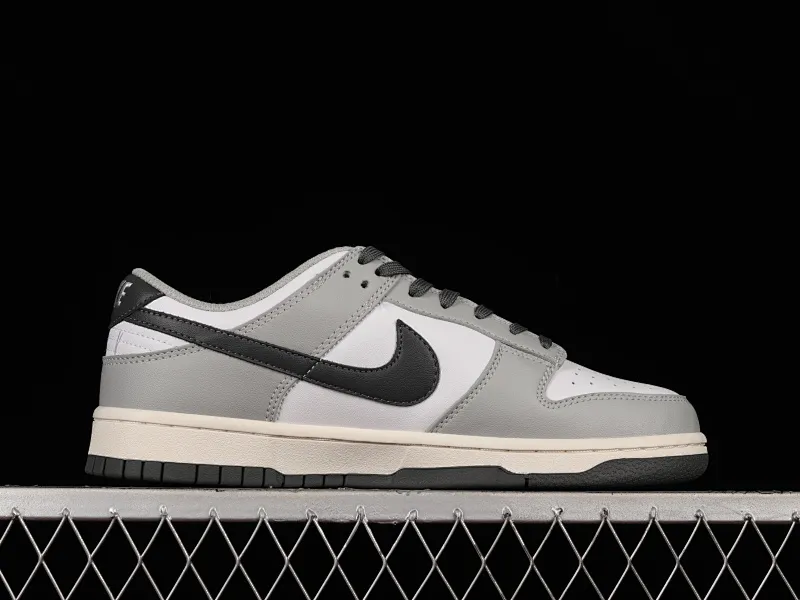 All categories Nk SB Dunk series Nk SB Dunk Low low-top sneakers F version special price Nk Dunk Low "Light Smoke Grey" white gray SB low-top sports and leisure sneakers DD1503-117
